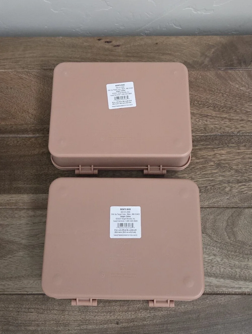 Cat & Jack Target Set Of 2 - Leopard Print Bento Boxes